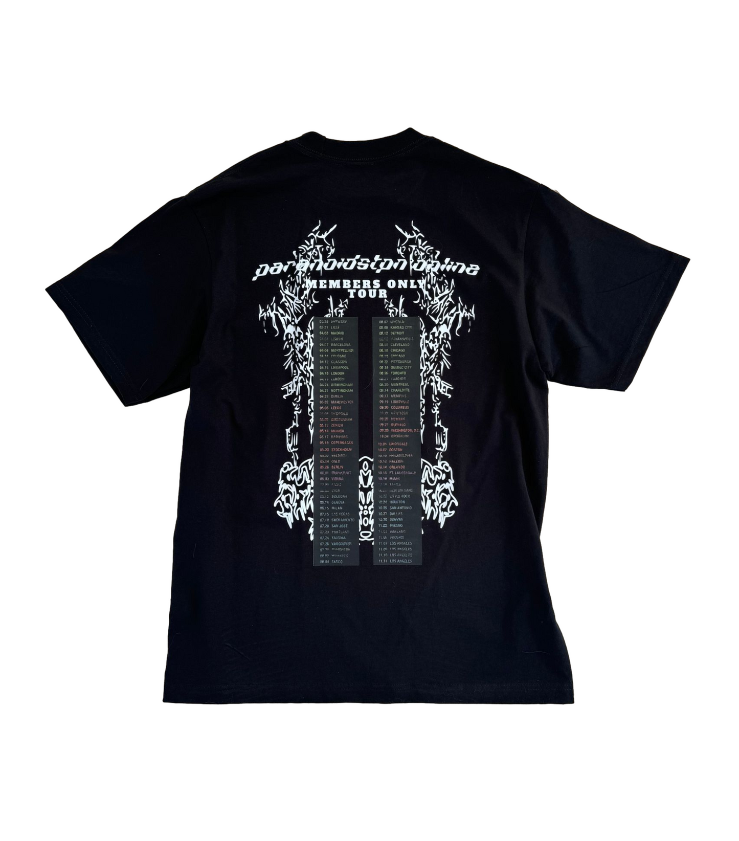 Tour Tee (black)