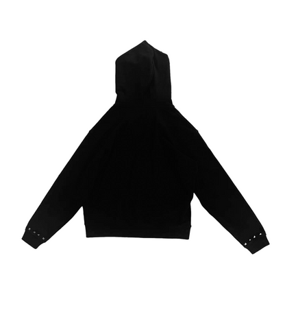 ‘Haunted’ Studded Zip Up