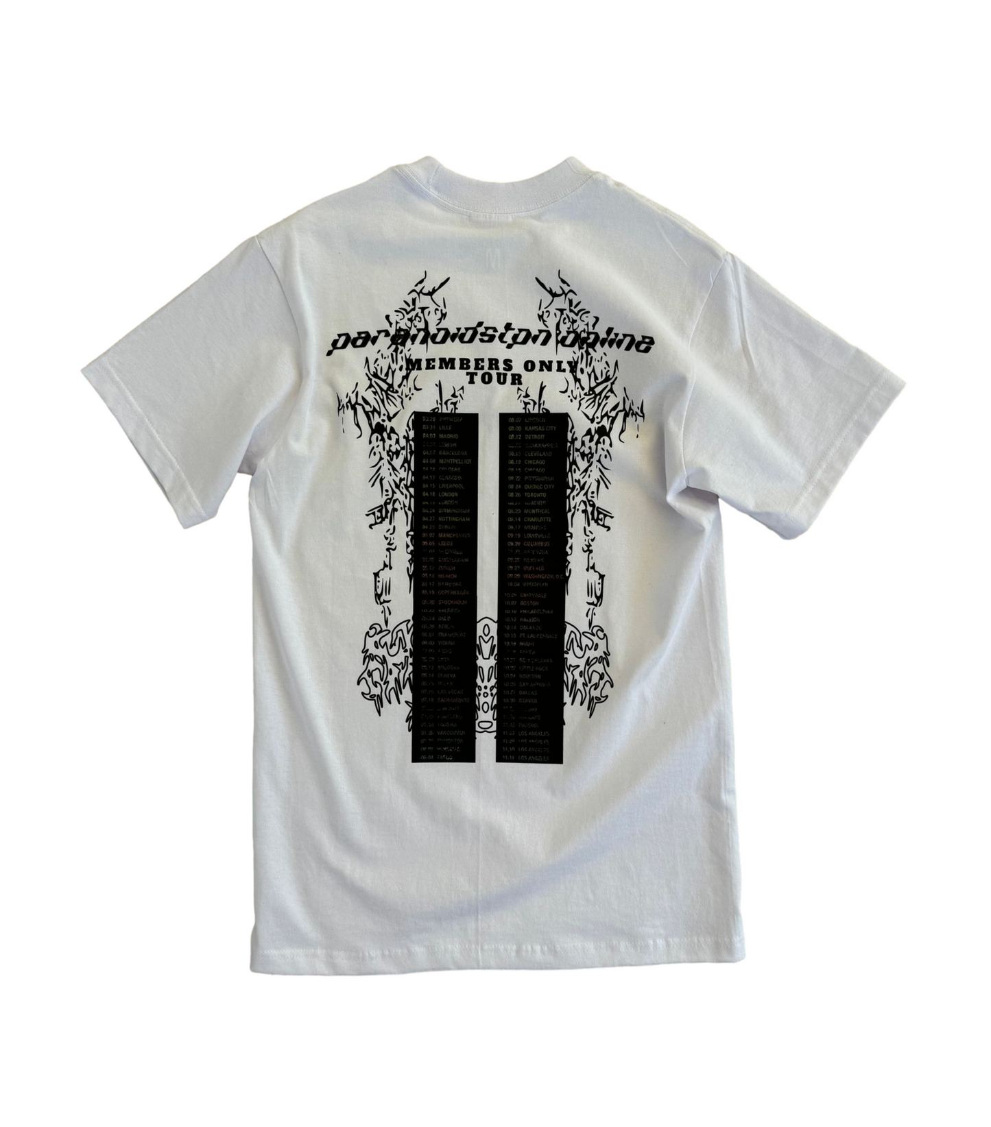 Tour Tee (white)