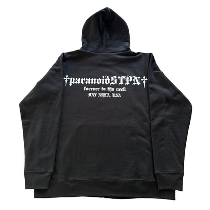 'Box Logo' Hoodie Black