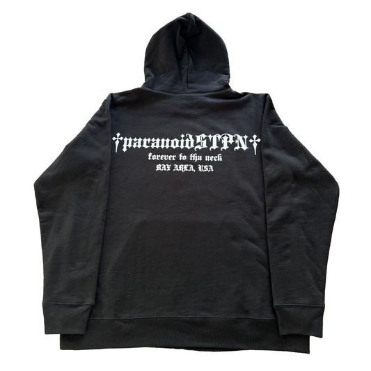 'Box Logo' Hoodie Black