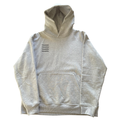 'Box Logo' Hoodie Grey