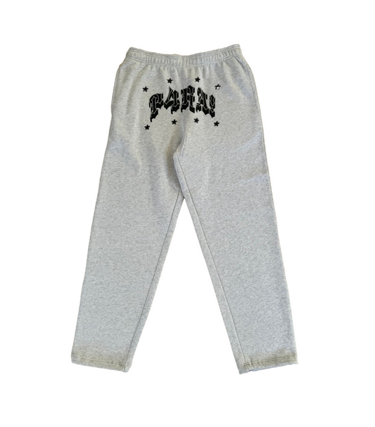 Grey 'P4RA' Sweatpants