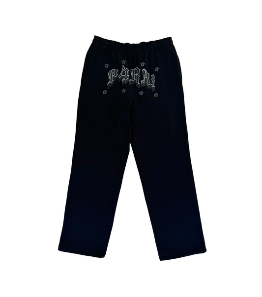 Black 'P4RA' Sweatpants