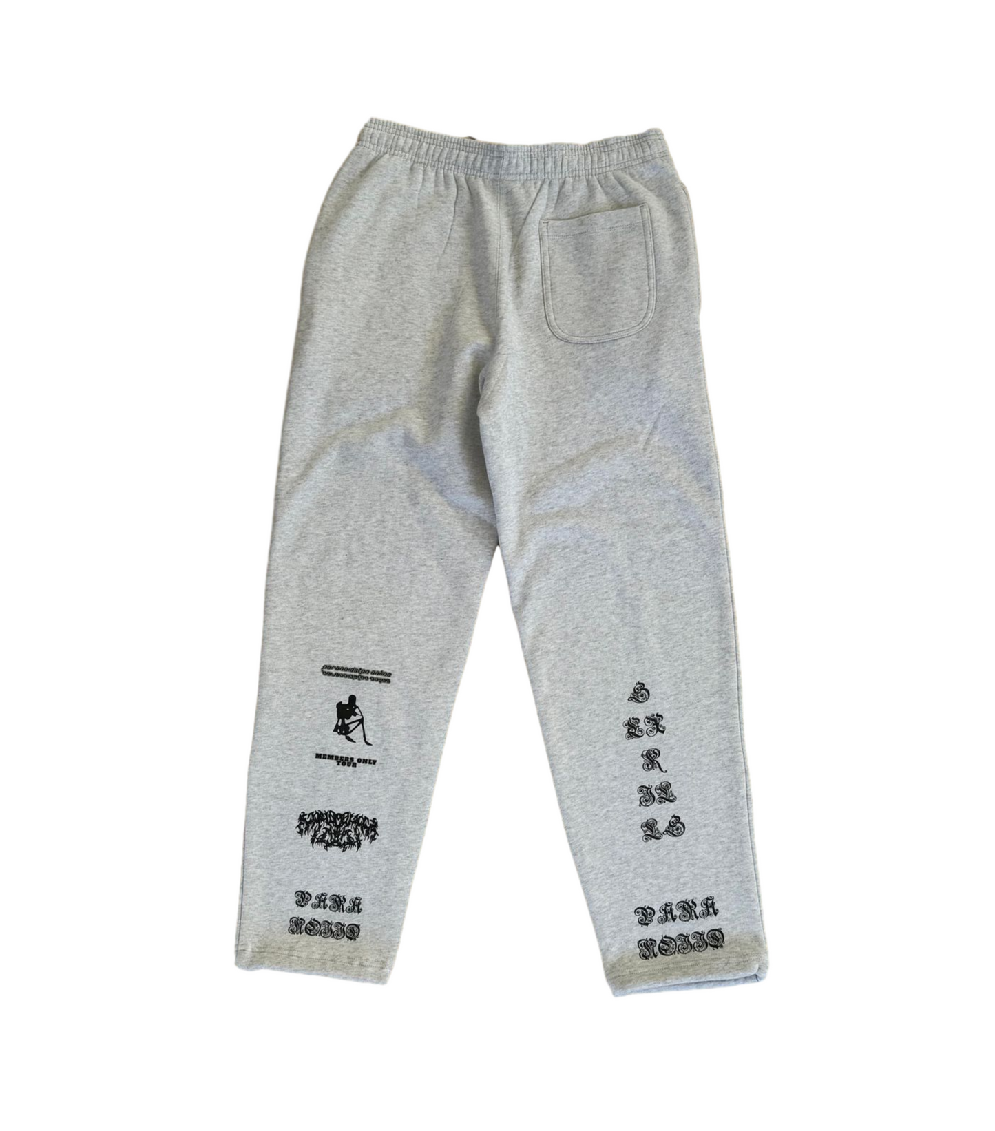 Grey 'P4RA' Sweatpants
