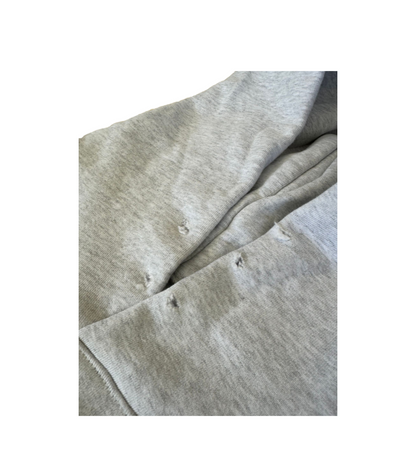 Grey 'Sex Kills' Rhinestone Hoodie