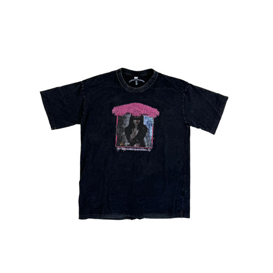 'Redacted' Acid Wash Tee